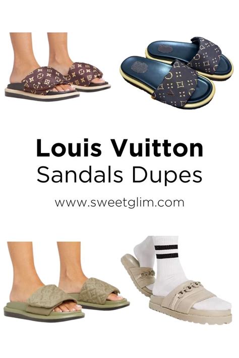 Upgrade Your Footwear with Louis Vuitton Sandals Dupes